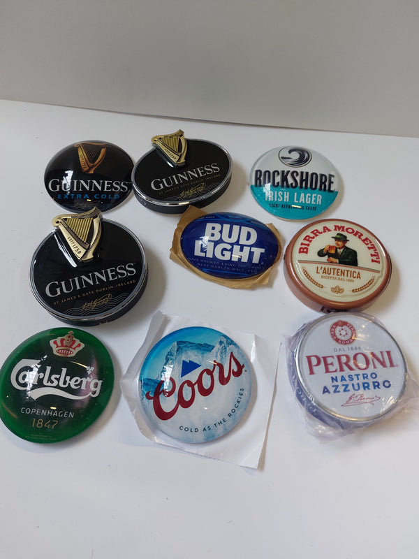 FISH EYE & ROUND FONT BADGES