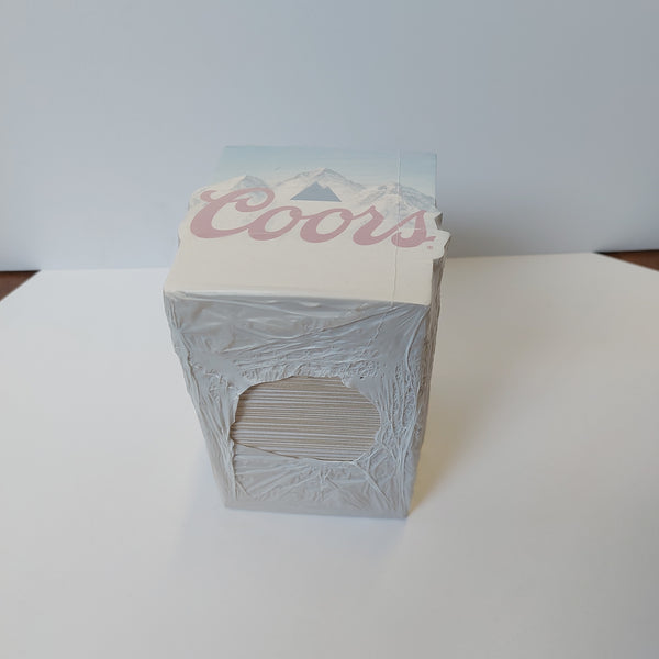 Coors beer mats