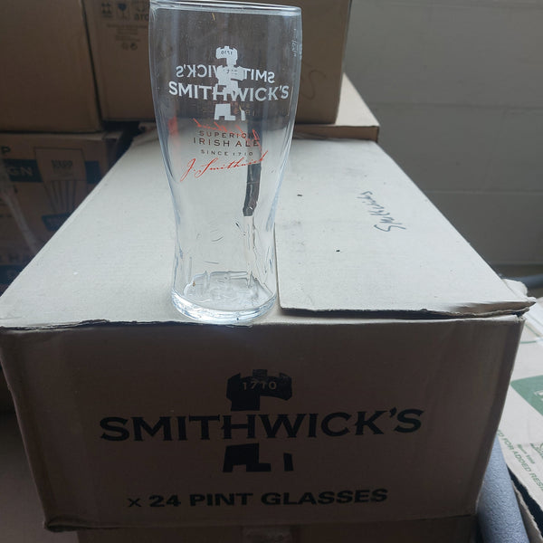 Smithwicks pint glasses