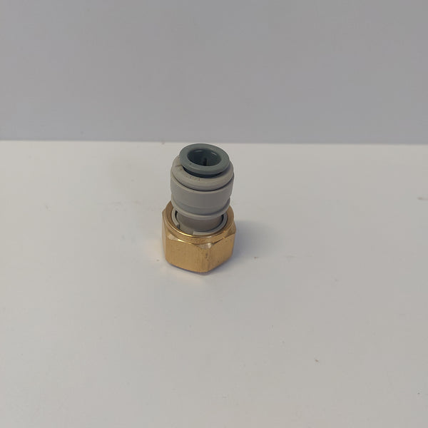 Keg coupler beer inlet fitting