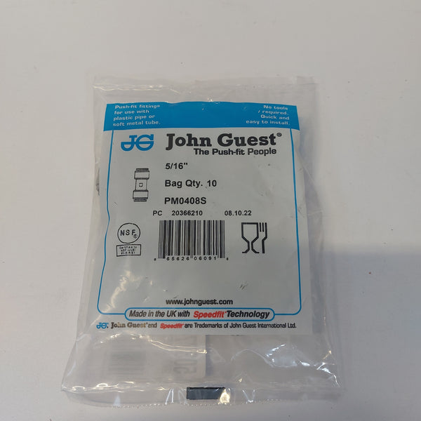 5/16 equal straight fittings