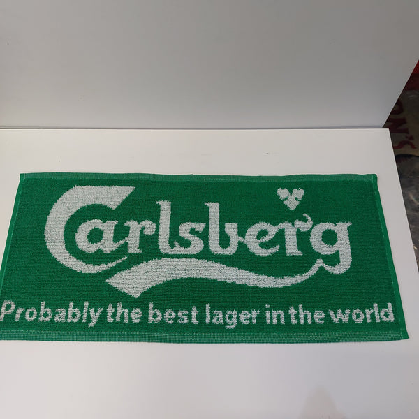 Carlsberg bar towel