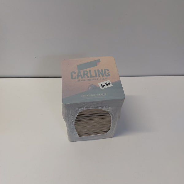 Carling black fruits cider mats
