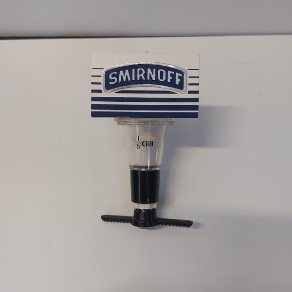 Smirnoff blue spirit measure optic