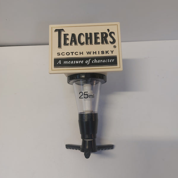 Teachers whiskey spirit measure optic