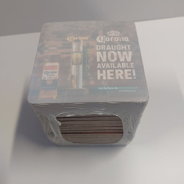 Corona beer mats