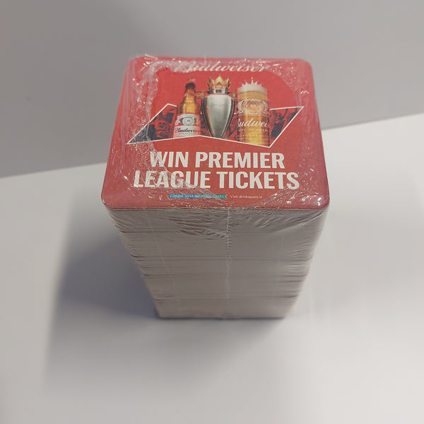 Budweiser beer mats