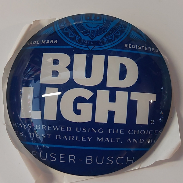 Bud light round font lense