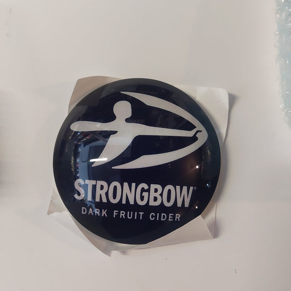 Strongbow dark fruit round font lense