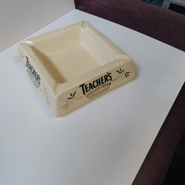 Teachers whiskey ashtray