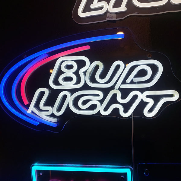 Bud light neon sign