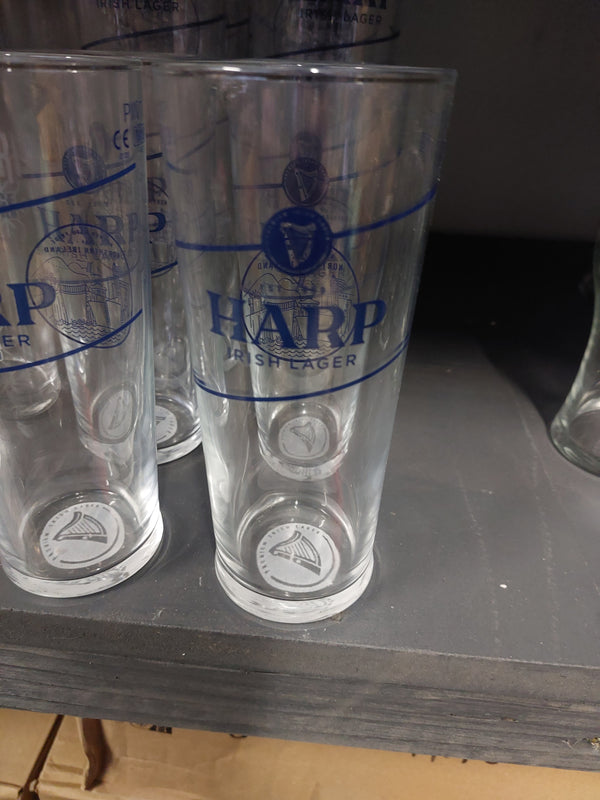Harp new style pint glass