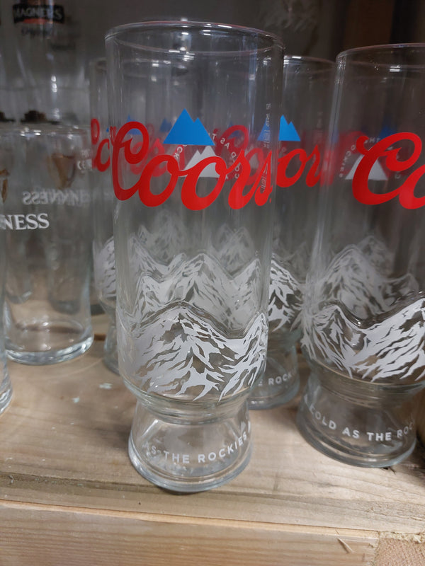 Coors pint glass