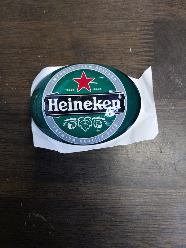 Heiniken oval badge