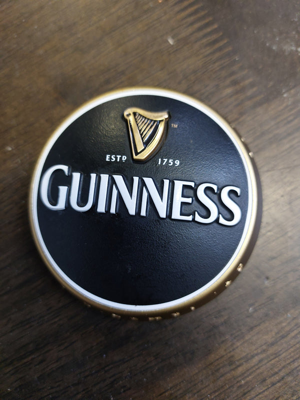 Guinness round badge