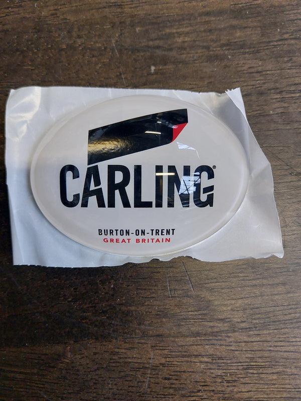 Carling oval badge