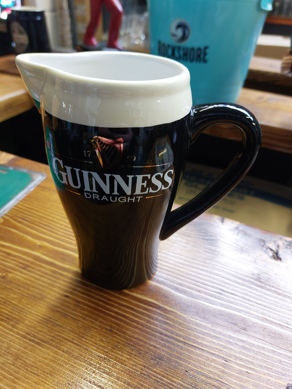 Guinness pint ceramic jug