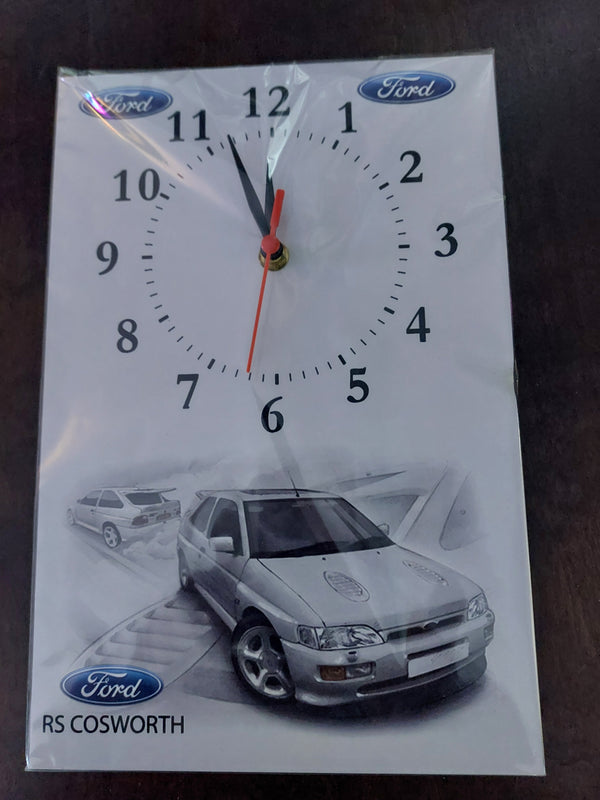 Ford cosworth tin clock
