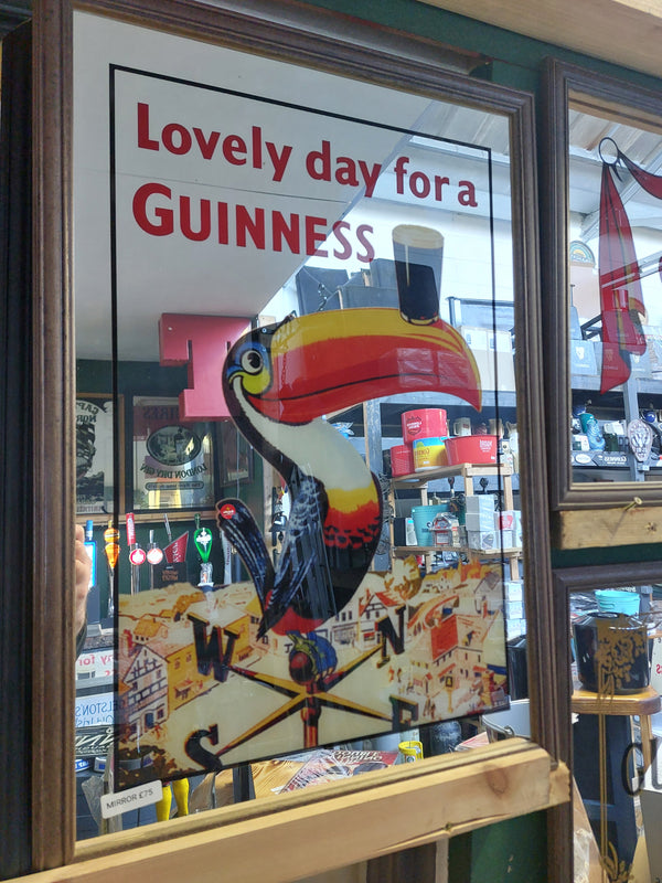 Guinness Toucan mirror