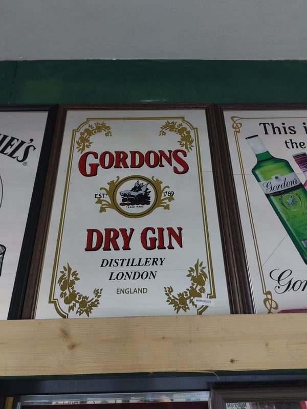 Gordon's gin mirror