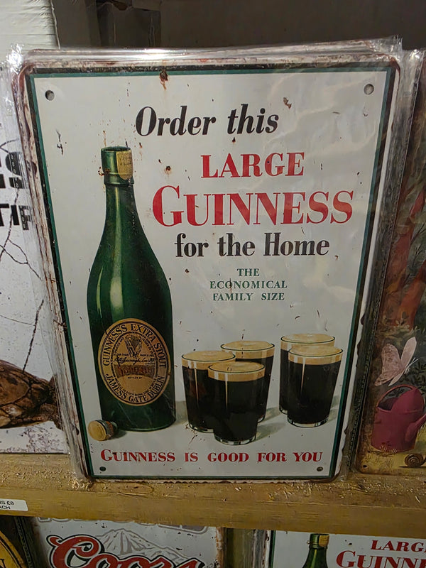 GUINNESS METAL SIGN