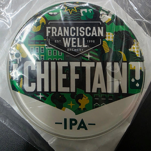 FRANCISCAN WELL CHIEFTAIN ROUND BADGE