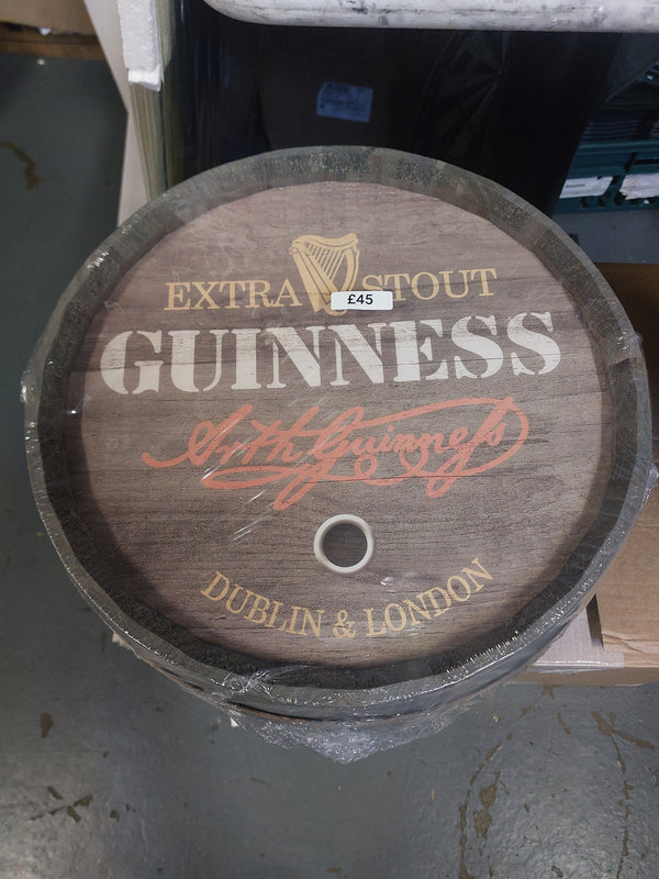 Guinness barrel end