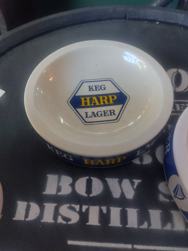Harp lager ashtray