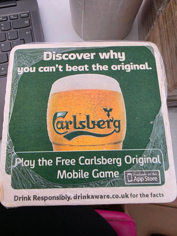 CARLSBERG BEER MATS
