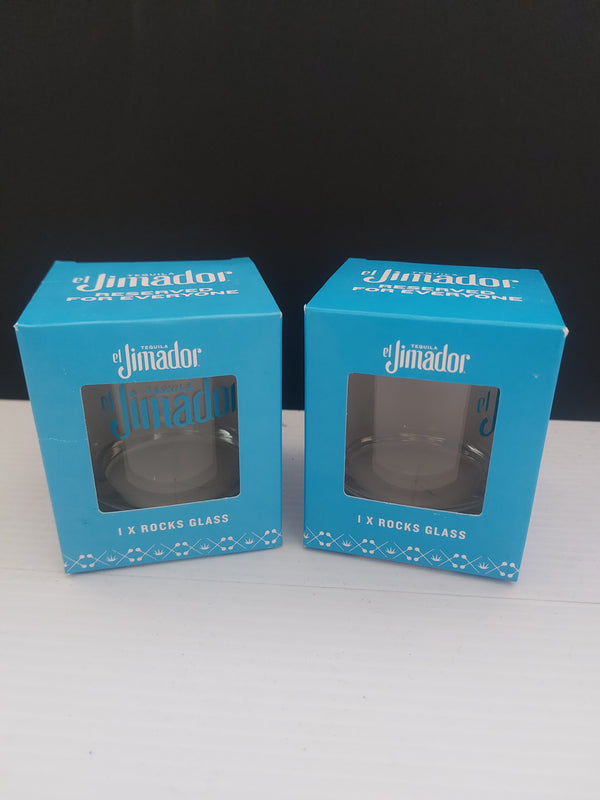 Tequila el jimador glasses x2