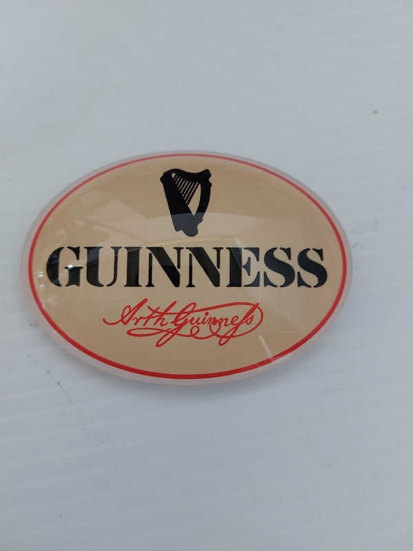 Guinness oval badge