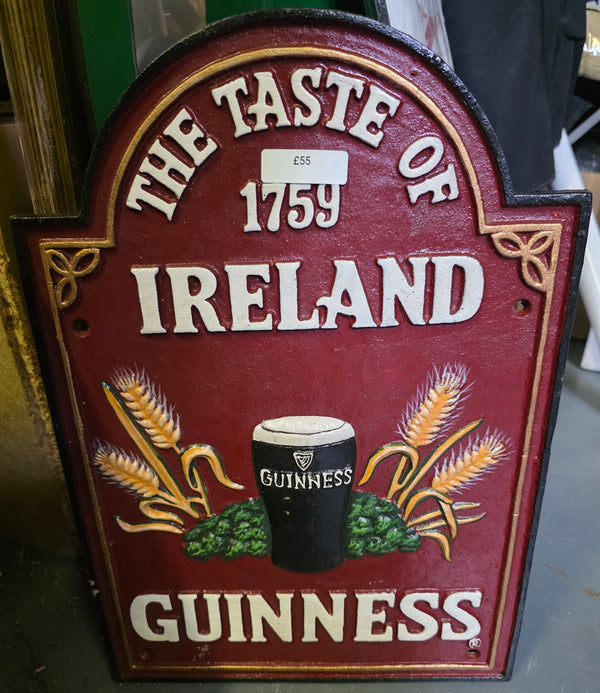 GUINNESS CAST IRON SIGN