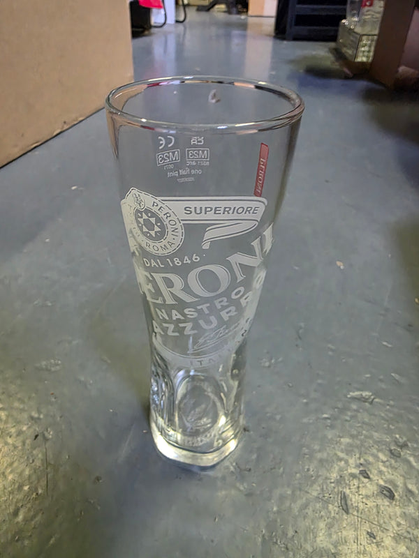 PERONI HALF PINT GLASS