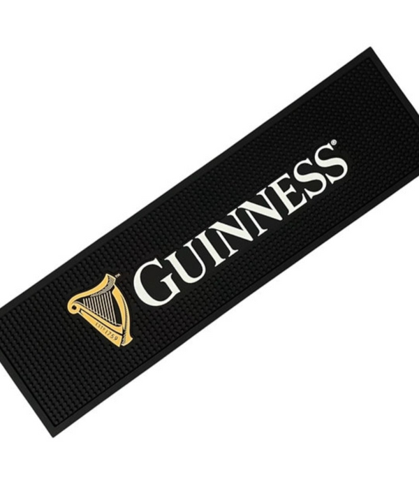 Guinness rubber bar runner