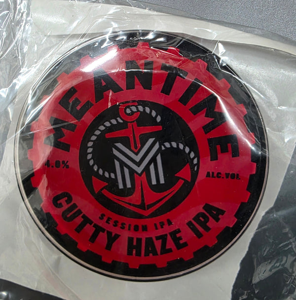 MEANTIME CUTTY HAZE IPA ROUND BADGE