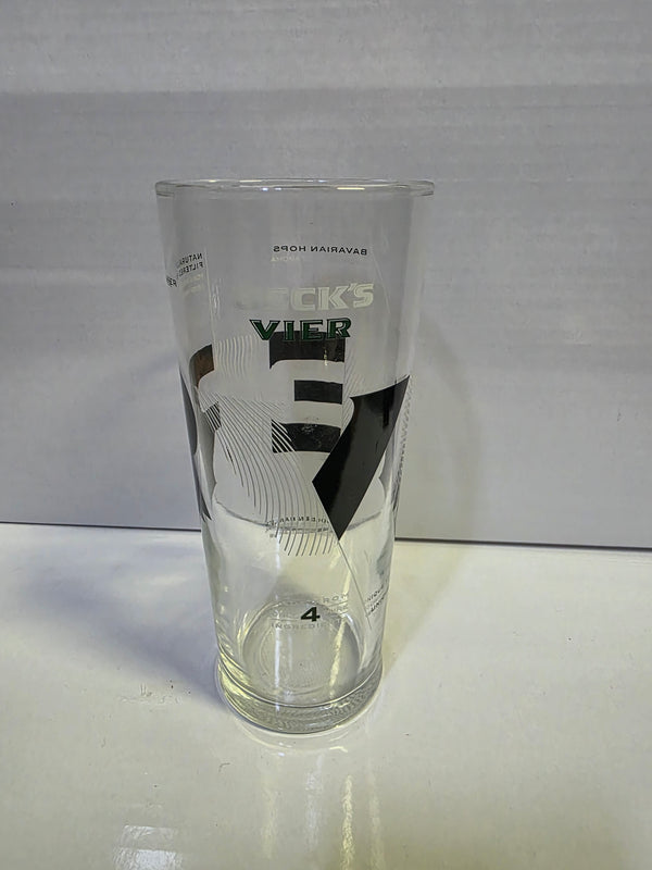 BECKS PINT GLASS
