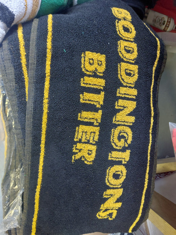 Boddingtons bitter bar towel