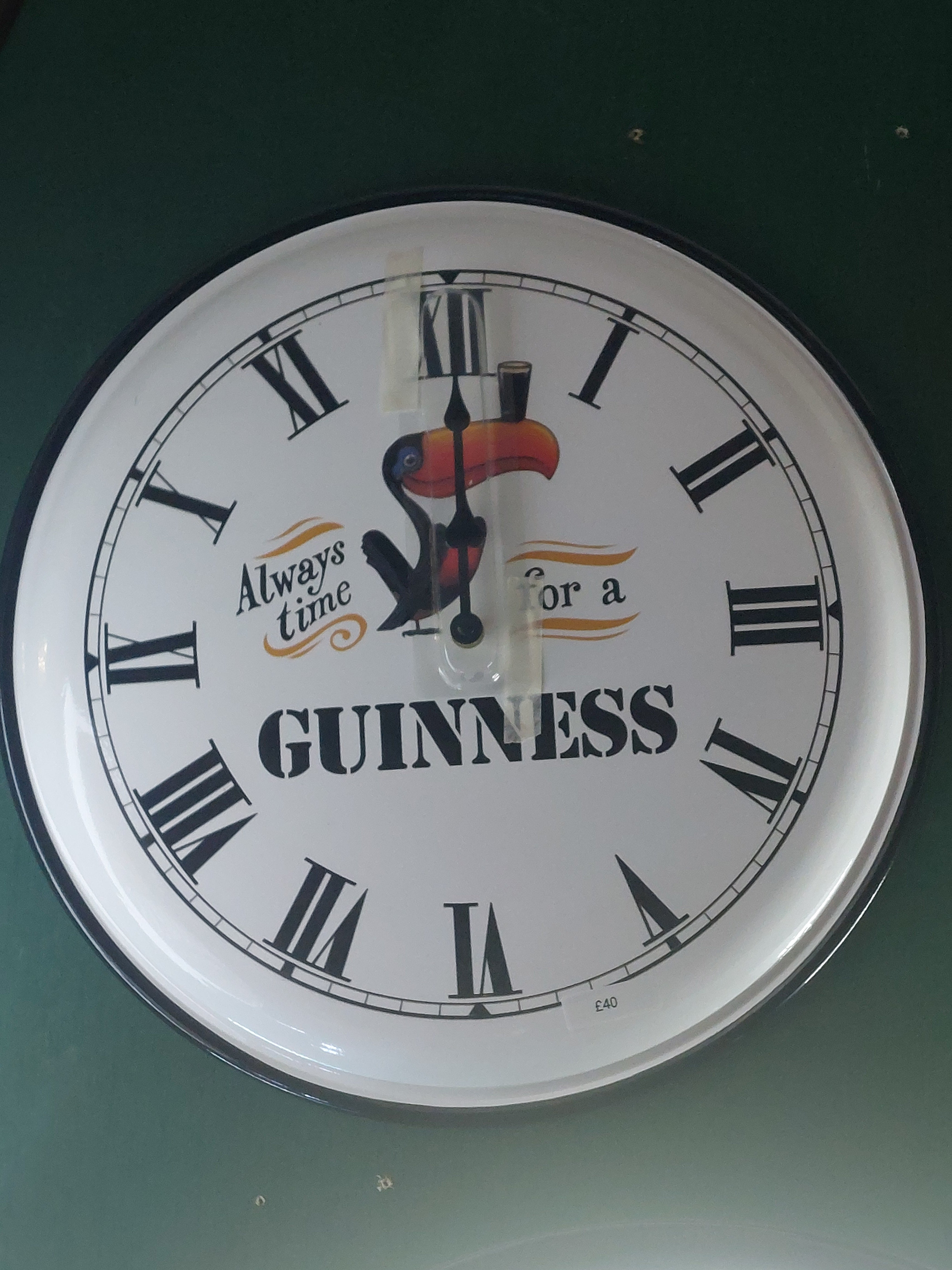 Guinness clock – PUB SUPPLIES