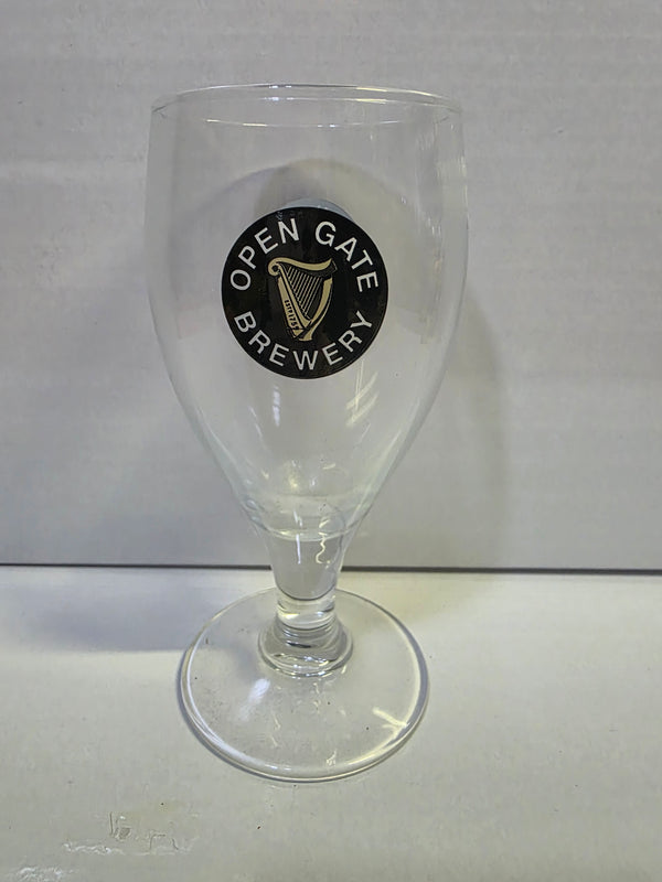 GUINNESS OPEN GATE BREWERY HALF PINT STEM GLASS