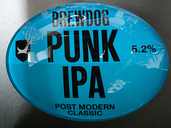 BREWDOG PUNK IPA OVAL BADGE