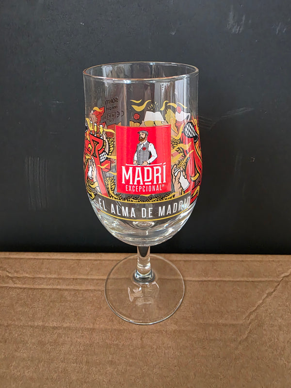 MADRI STEM PINT GLASS