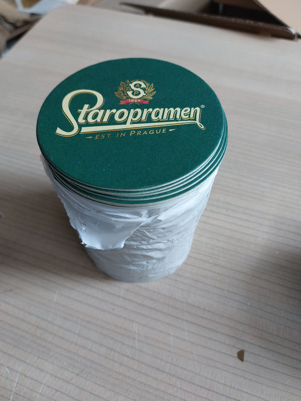 Staropramen beer mats