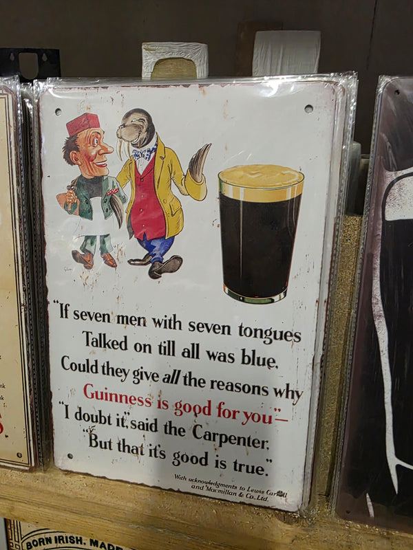 GUINNESS METAL SIGN