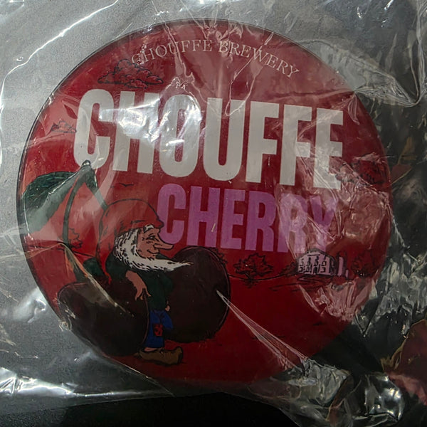 CHOUFFE CHERRY BEER BADGE