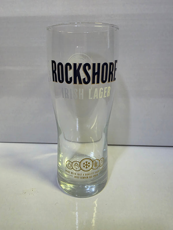 ROCKSHORE IRISH LAGER PINT GLASS