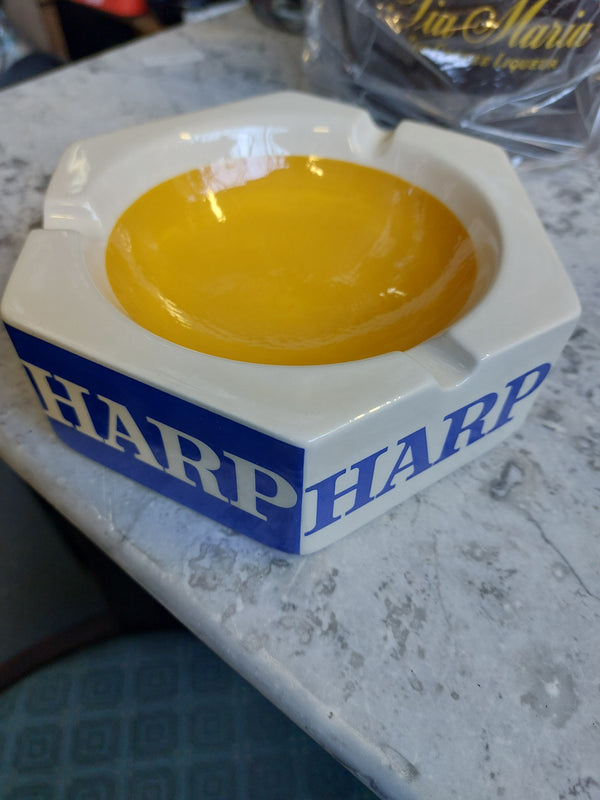 Harp lager ashtray