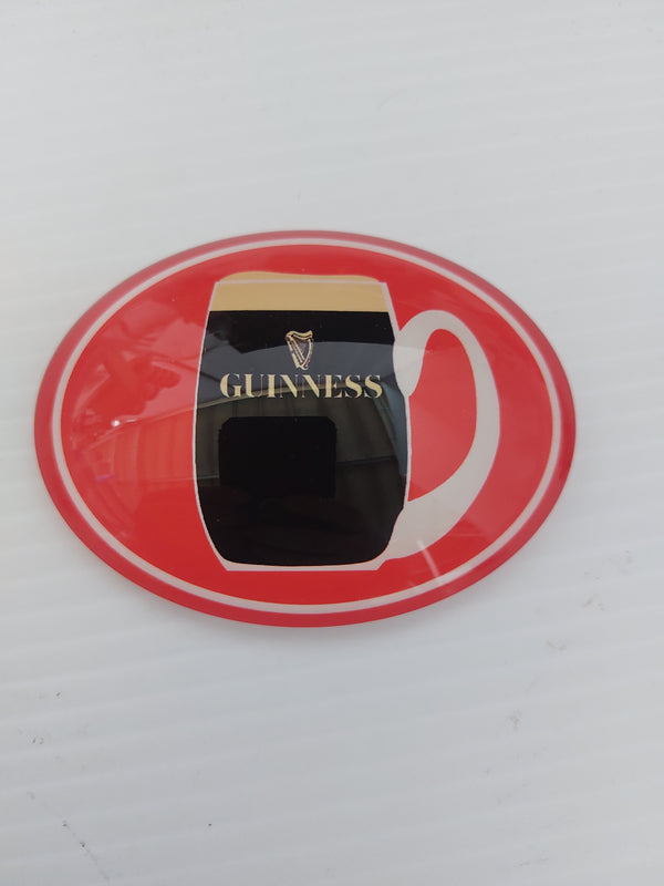 Guinness Tankard oval badge