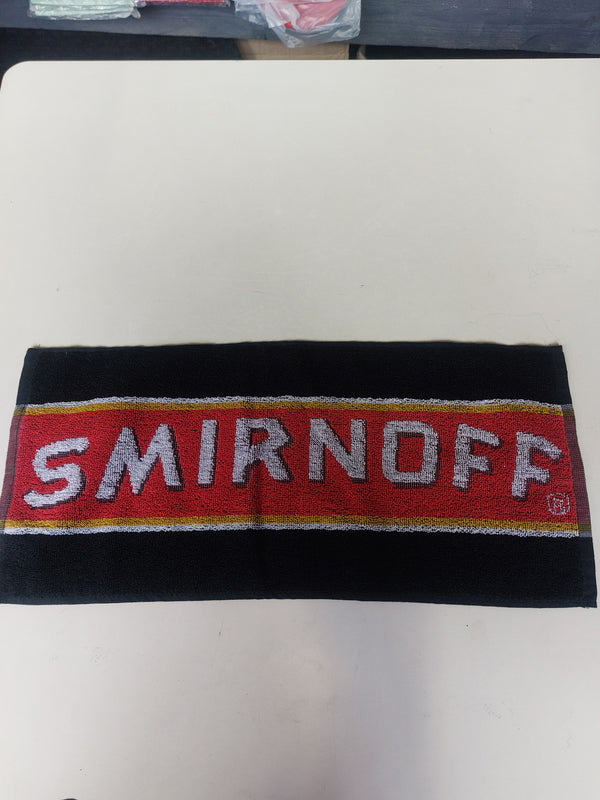 Smirnoff bar towel