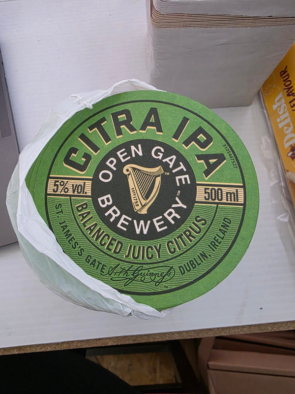 GUINNESS IPA BEER MATS