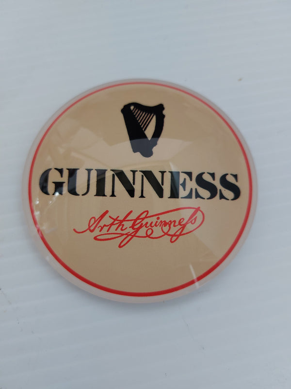 Guinness round badge